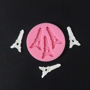 Eifel Tower Silicone Clay Mould