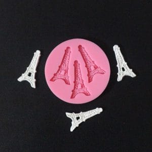 Eifel Tower Silicone Clay Mould