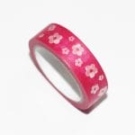 Floral (Design 4) - Pink - Japanese Washi Tape