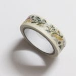 Vines -  Green and White - Japanese Washi Tape