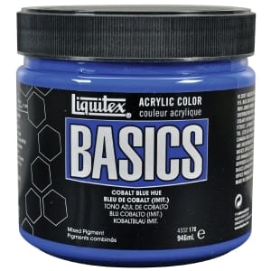 Liquitex Basics Acrylic Paint - Cobalt Blue Hue (946ML)