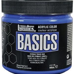 Liquitex Basics Acrylic Paint - Cobalt Blue Hue (946ML)