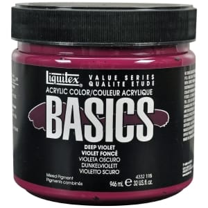 Liquitex Basics Acrylic Paint - Deep Violet (946ML)