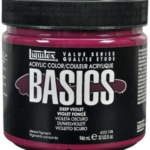 Liquitex Basics Acrylic Paint - Deep Violet (946ML)