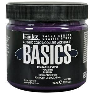 Liquitex Basics Acrylic Paint - Dioxazine Purple (946ML)
