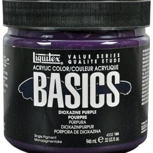 Liquitex Basics Acrylic Paint - Dioxazine Purple (946ML)