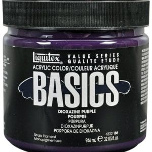 Liquitex Basics Acrylic Paint - Dioxazine Purple (946ML)