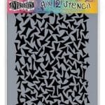 Dylusions 9 X 12 Stencil - Arrows Large