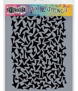 Dylusions 9 X 12 Stencil - Arrows Large