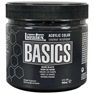 Liquitex Basics Acrylic Paint - Mars Black (946ML)