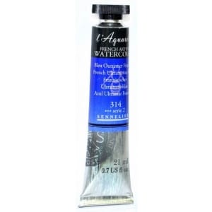Sennelier l'Aquarelle French Artists' Watercolor 21 ML - French Ultramarine Blue