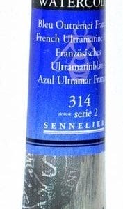 Sennelier l'Aquarelle French Artists' Watercolor 21 ML - French Ultramarine Blue