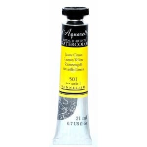 Sennelier l'Aquarelle French Artists' Watercolor 21 ML - Lemon Yellow