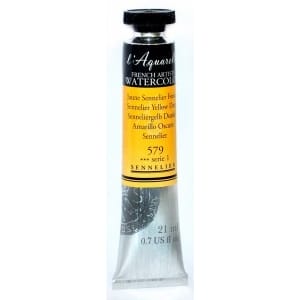 Sennelier l'Aquarelle French Artists' Watercolor 21 ML - Yellow Deep