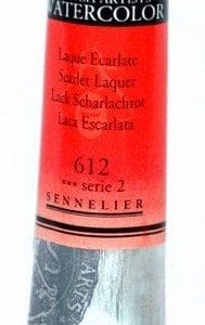 Sennelier l'Aquarelle French Artists' Watercolor 21 ML - Scarlet Lequer