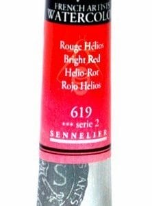 Sennelier l'Aquarelle French Artists' Watercolor 21 ML - Bright Red