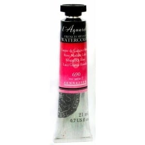 Sennelier l'Aquarelle French Artists' Watercolor 21 ML - Rose Madder Lake