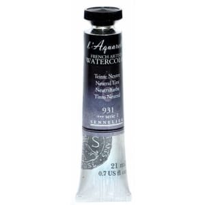 Sennelier l'Aquarelle French Artists' Watercolor 21 ML - Neutral Tint