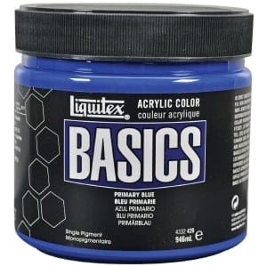 Liquitex Basics Acrylic Paint - Primary Blue (946ML)