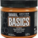 Liquitex Basics Acrylic Paint - Raw Sienna (946ML)