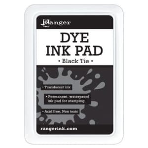 Ranger Dye Ink Pad - Black Tie