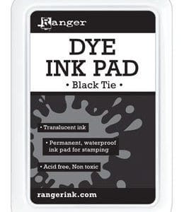 Ranger Dye Ink Pad - Black Tie