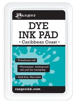 Ranger Dye Ink Pad - Caribbean Coast rdp42846 ranger dye pad caribbean coast Ranger Dye Ink Pad - Caribbean Coast