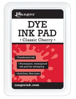Ranger Dye Ink Pad - Classic Cherry rdp42860 ranger dye pad classic cherry Ranger Dye Ink Pad - Classic Cherry