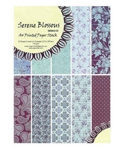 A4 Paper Pack - Serene Blossoms (Set of 30 sheets)