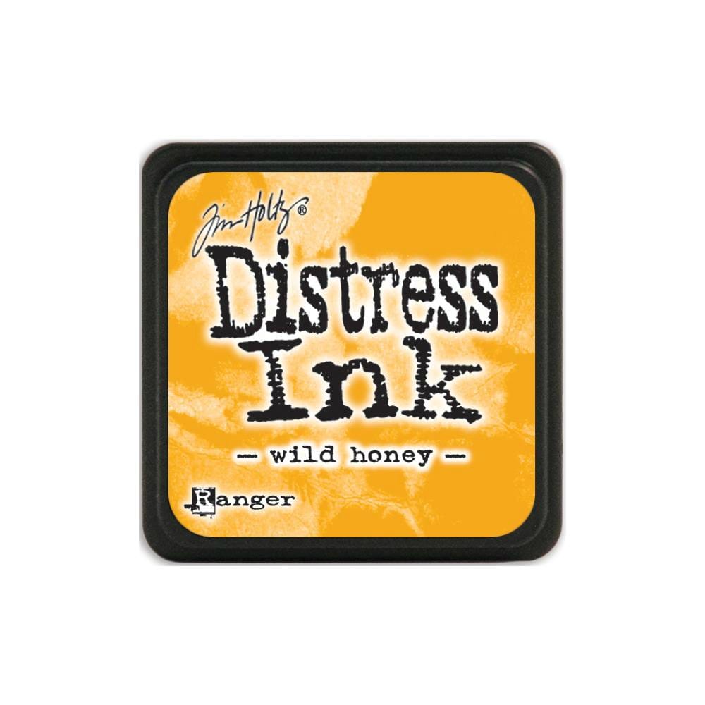 Tim Holtz Mini Distress Ink Pad - Wild Honey tdp40293 mini distress pad wild honey Tim Holtz Mini Distress Ink Pad - Wild Honey