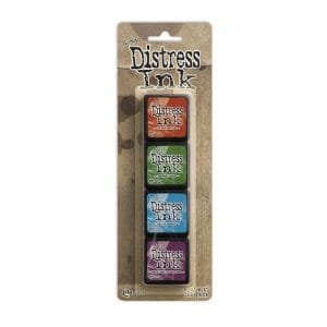 Tim Holtz Mini Distress Ink Pad Kit #2 (Set of 4)