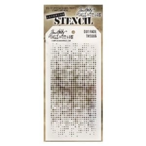 Tim Holtz Layering Stencil - Dot Fade