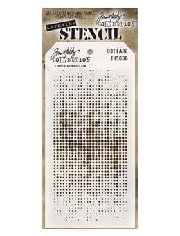 Tim Holtz Layering Stencil - Dot Fade