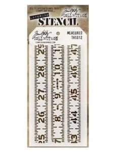 Tim Holtz Layering Stencil - Measured