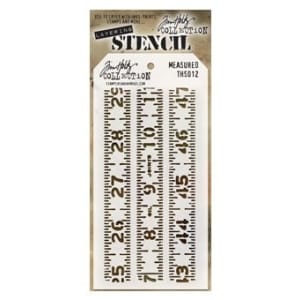 Tim Holtz Layering Stencil - Measured
