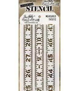 Tim Holtz Layering Stencil - Measured