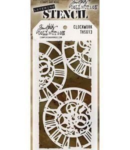 Tim Holtz Layering Stencil - Clockwork