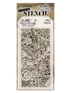 Tim Holtz Layering Stencil - Doily