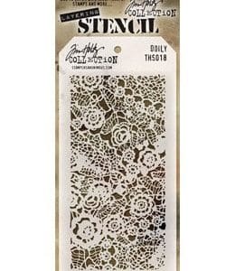 Tim Holtz Layering Stencil - Doily
