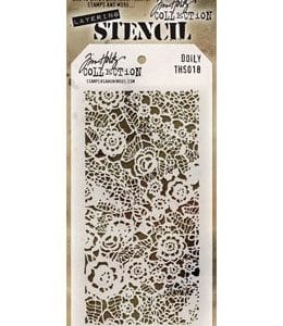 Tim Holtz Layering Stencil - Doily