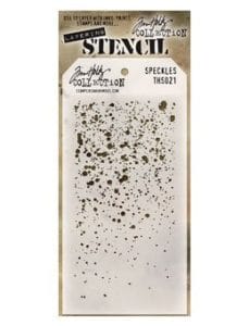 Tim Holtz Layering Stencil - Speckles