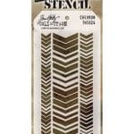 Tim Holtz Layering Stencil - Chevron