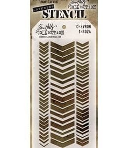 Tim Holtz Layering Stencil - Chevron