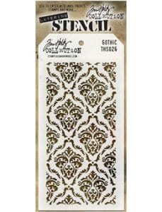 Tim Holtz Layering Stencil - Gothic Layered