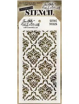 Tim Holtz Layering Stencil - Gothic Layered