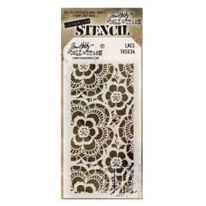 Tim Holtz Layering Stencil - Lace