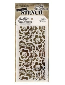 Tim Holtz Layering Stencil - Lace