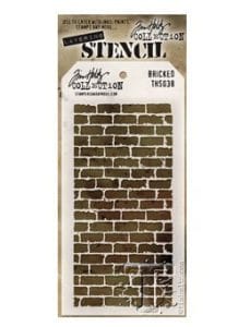 Tim Holtz Layering Stencil - Bricked