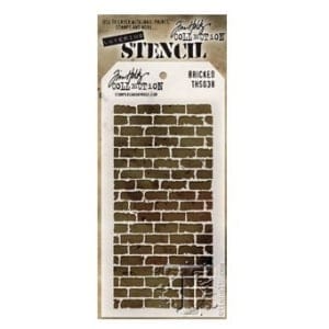 Tim Holtz Layering Stencil - Bricked