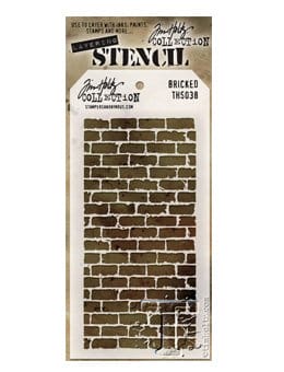Tim Holtz Layering Stencil - Bricked
